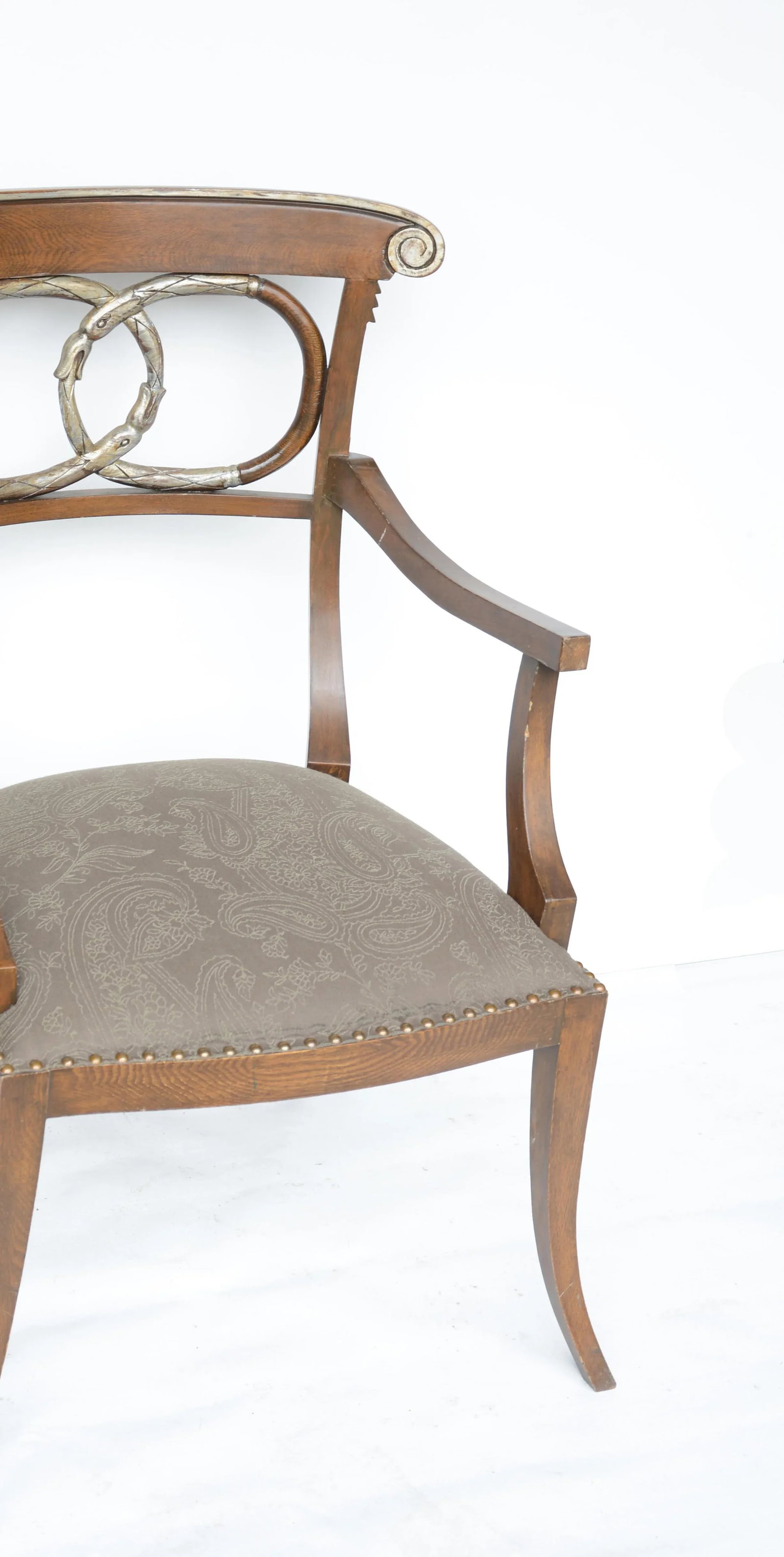 Vintage Hand Carved Chair - 3