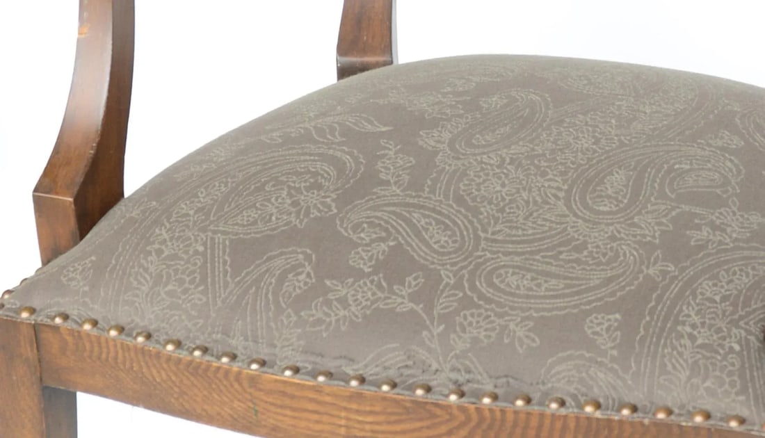 Vintage Hand Carved Chair - 4