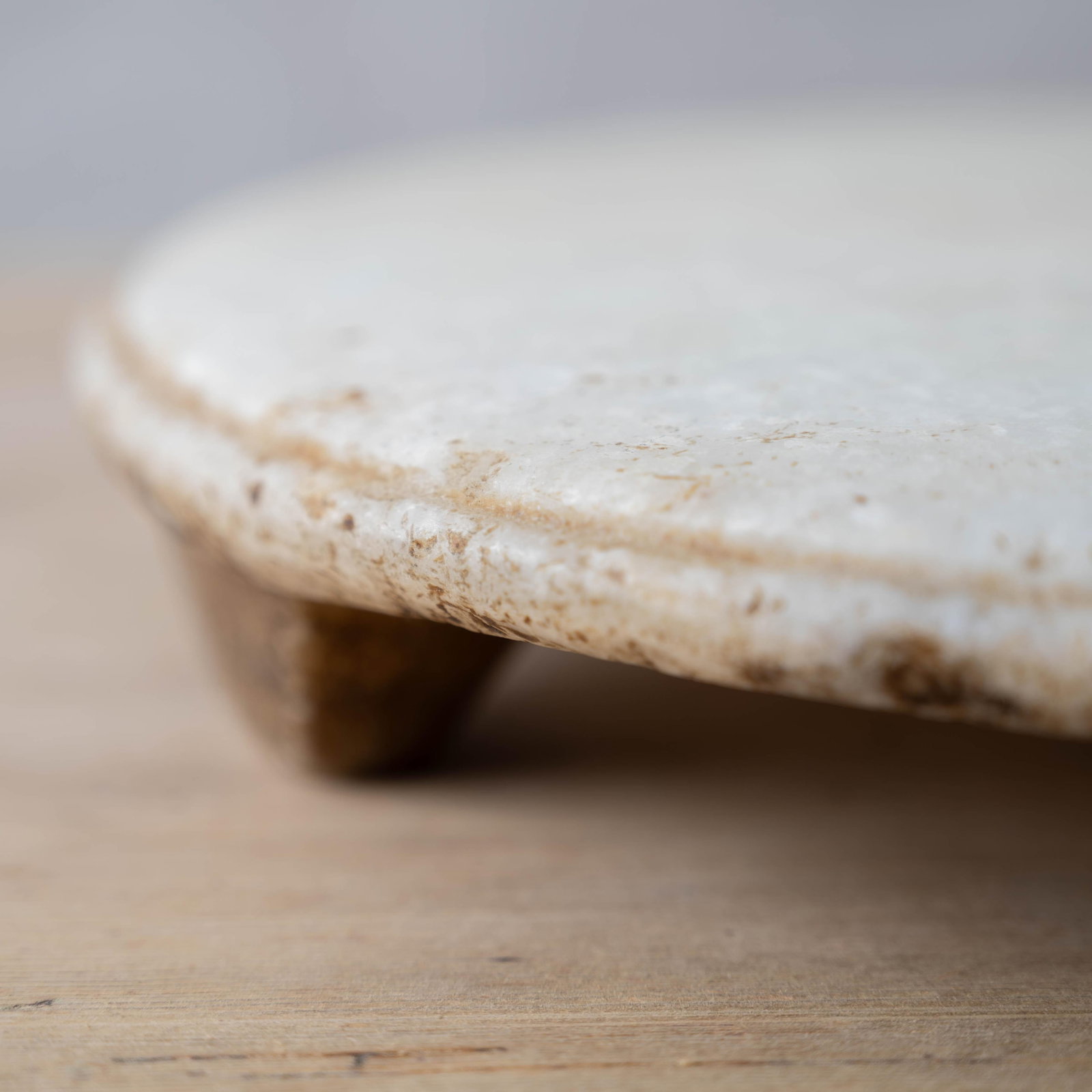 Indian Marble Chapati Riser, c.1900 - 4