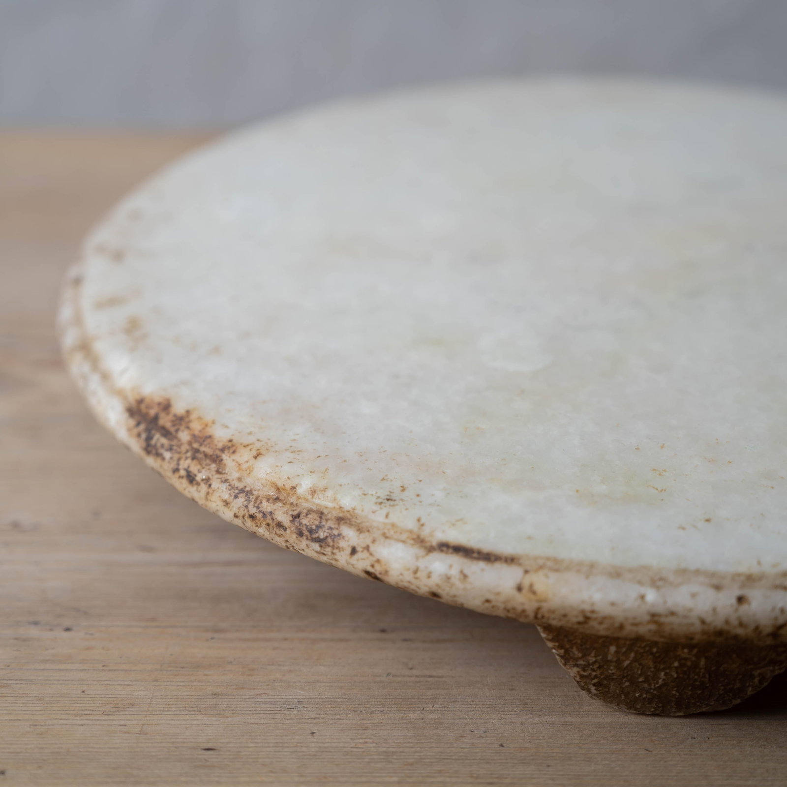 Indian Marble Chapati Riser, c.1900 - 8