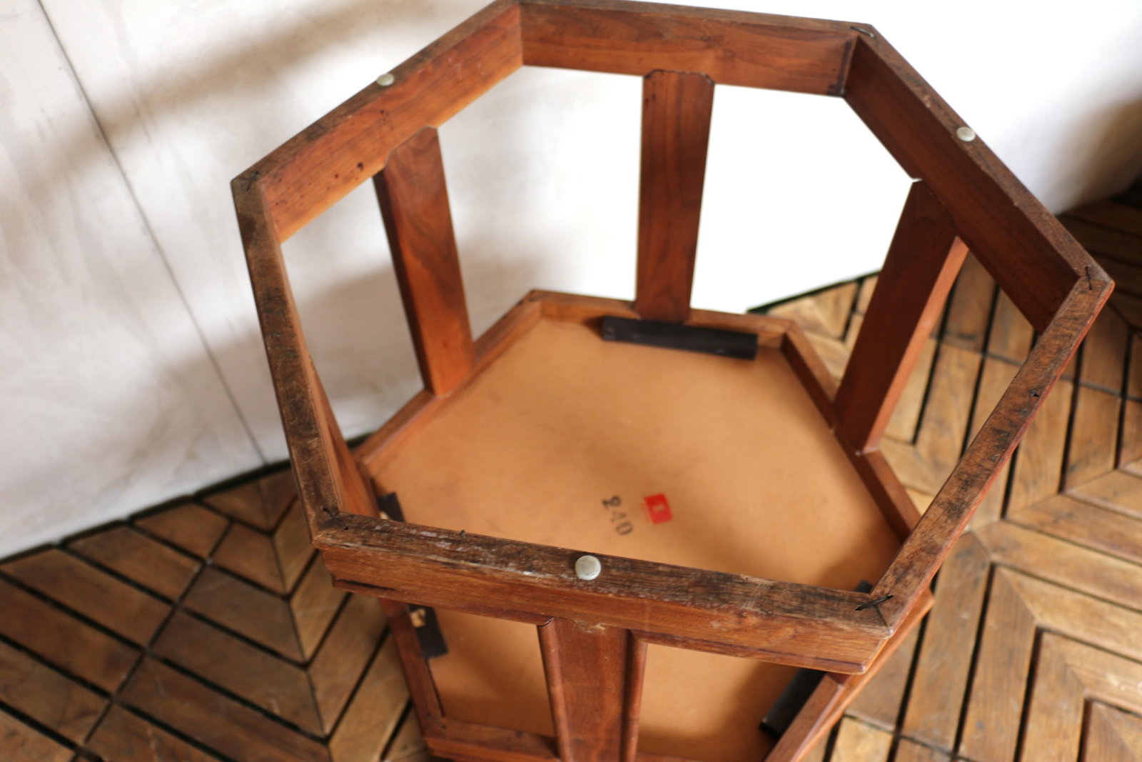 Pair of John Keal for Brown Saltman "Domino" Hexagonal Side Tables | Mid-Century Modern, 1960s - 17