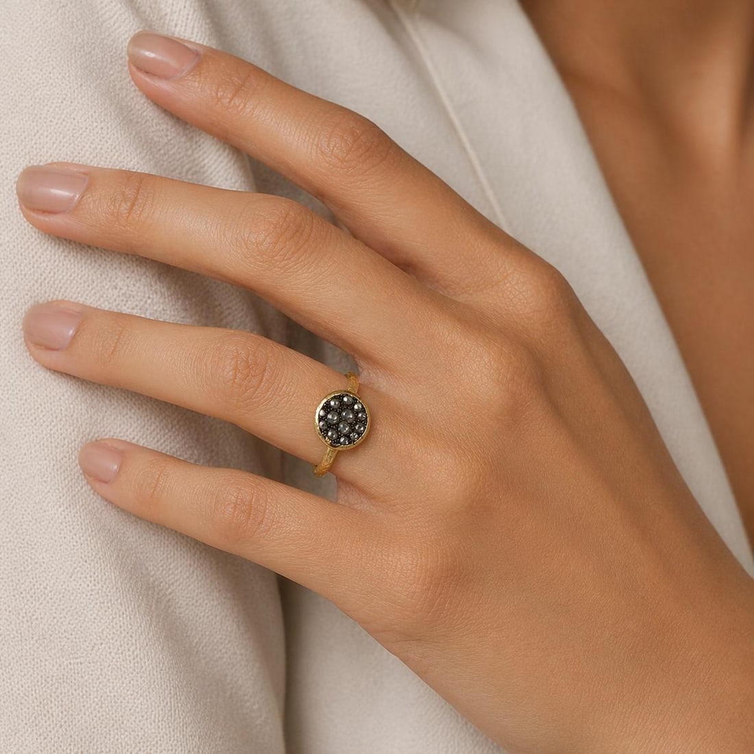 18k Ring by Todd Pownell, Size 6.5 - 2