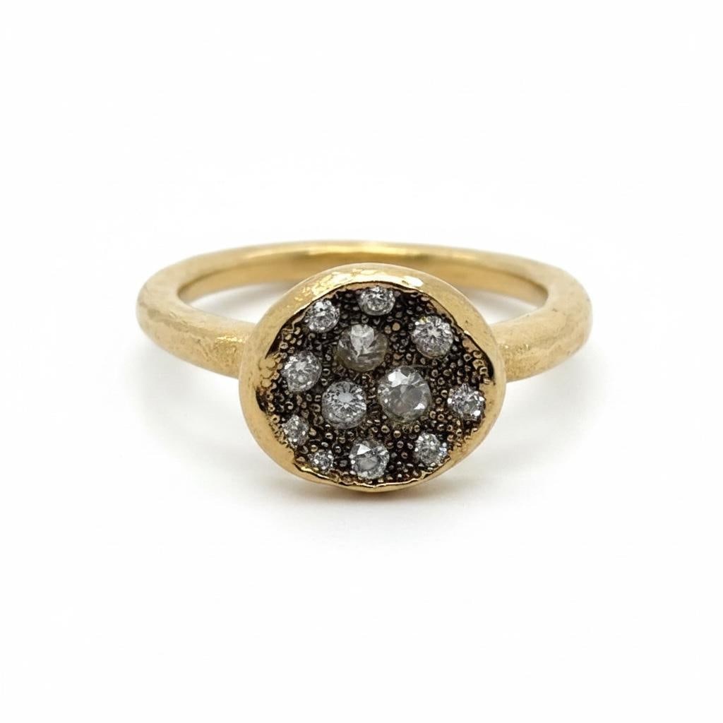 18k Ring by Todd Pownell, Size 6.5 - 3