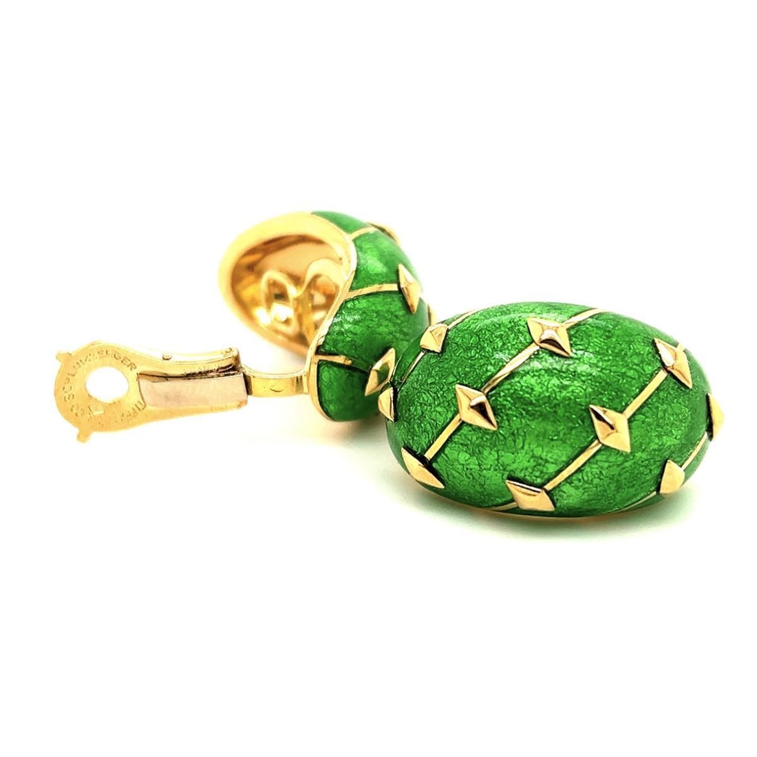 Late 20th Century Pair of Tiffany & Co Schlumberger Earrings - 3