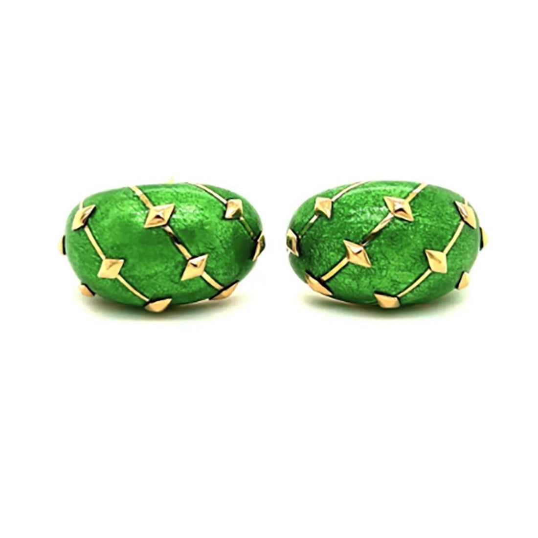 Late 20th Century Pair of Tiffany & Co Schlumberger Earrings - 4