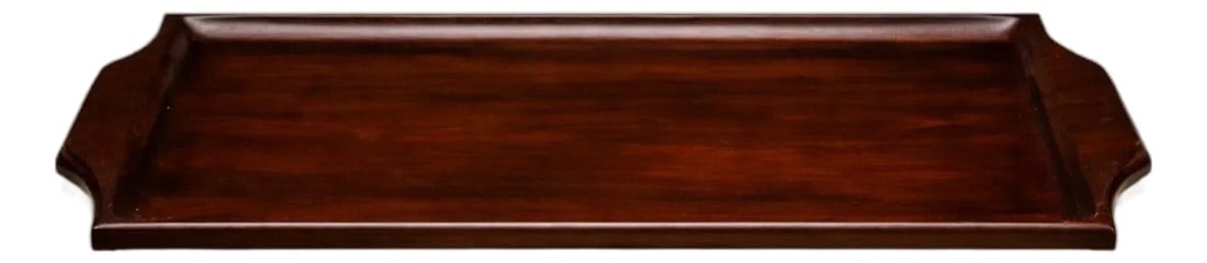 Serving Tray in Hardwood, Jean Gillon, 1960s: Designed by Jean Gillon for WoodArt and produced in Brazil in the 1960s, this serving tray reflects the designer's commitment to sculptural clarity and material expression. Created during a period