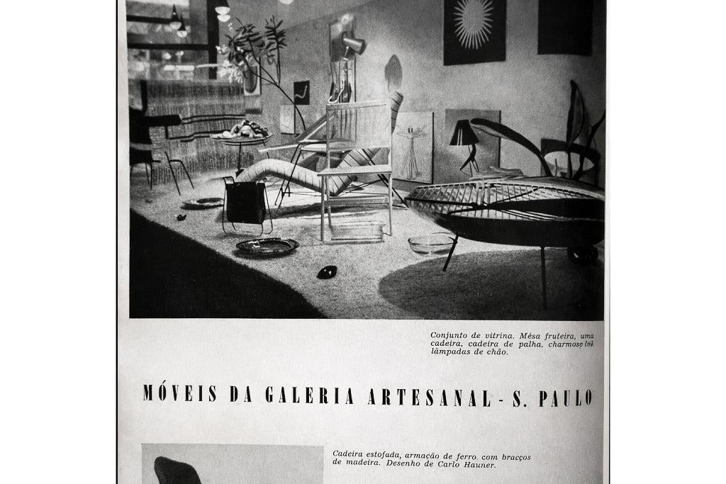 Carlo Hauner & Martin Eisler Magazine Rack for Forma, Brazil, 1950s - 11
