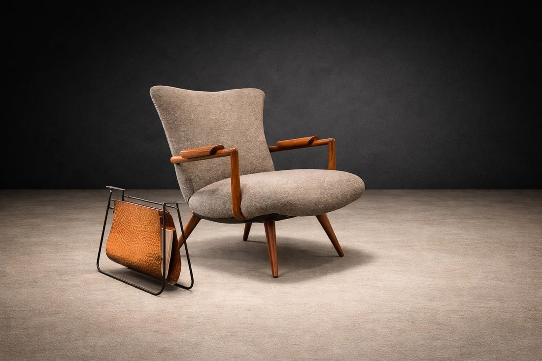 Carlo Hauner & Martin Eisler Magazine Rack for Forma, Brazil, 1950s - 2