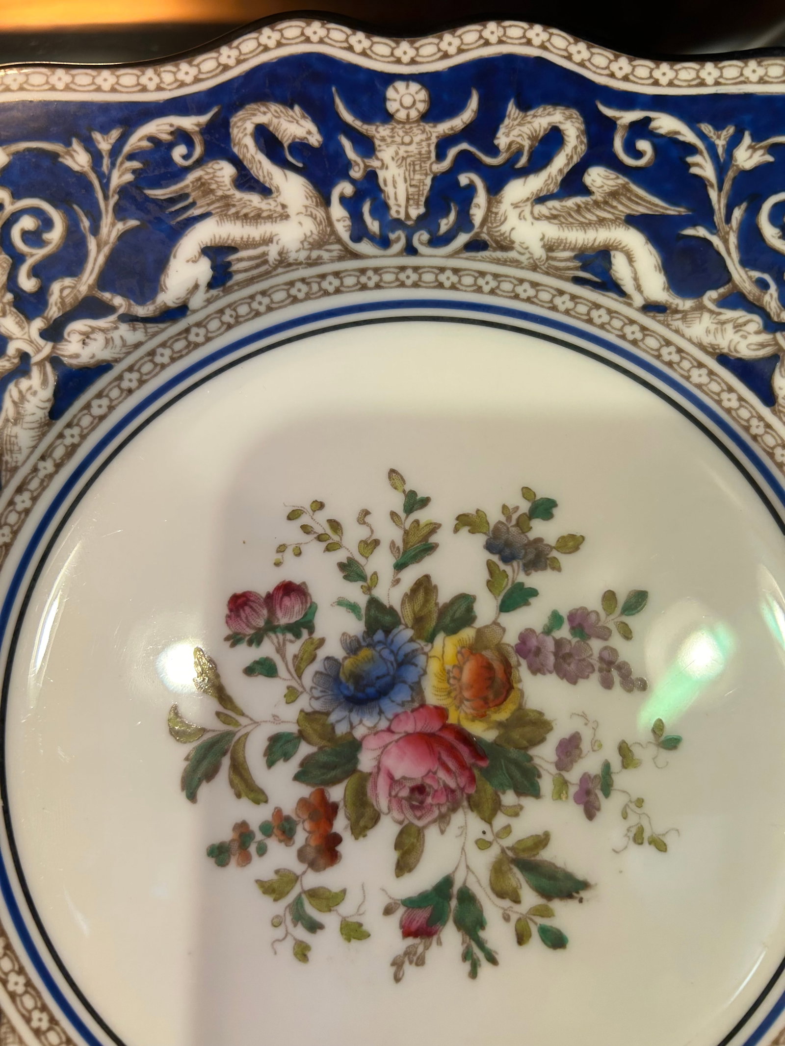 Wedgwood Vintage Set of 12 Bone China Square Luncheon Plates - 2