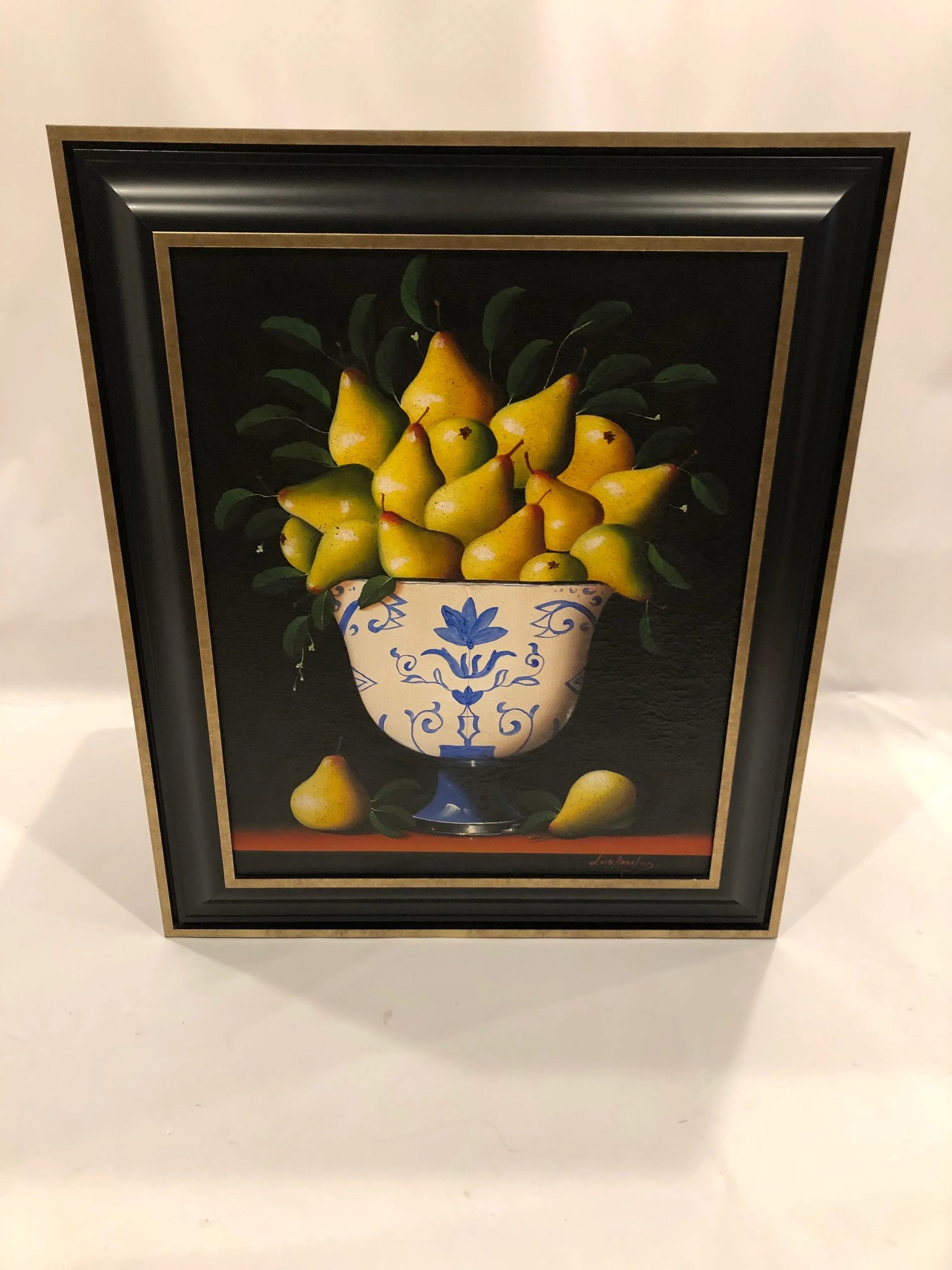 Original Still Life Painting of Pears - 8