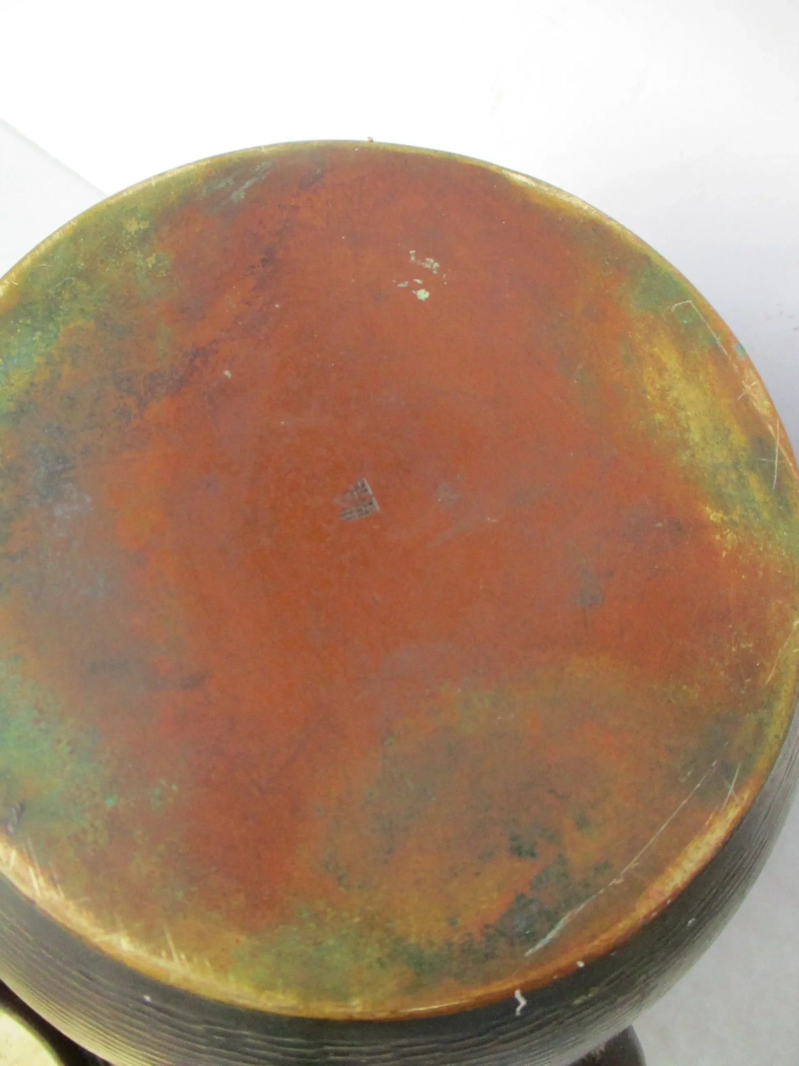 1940s Japanese Hammered Copper Tea Pot - 8