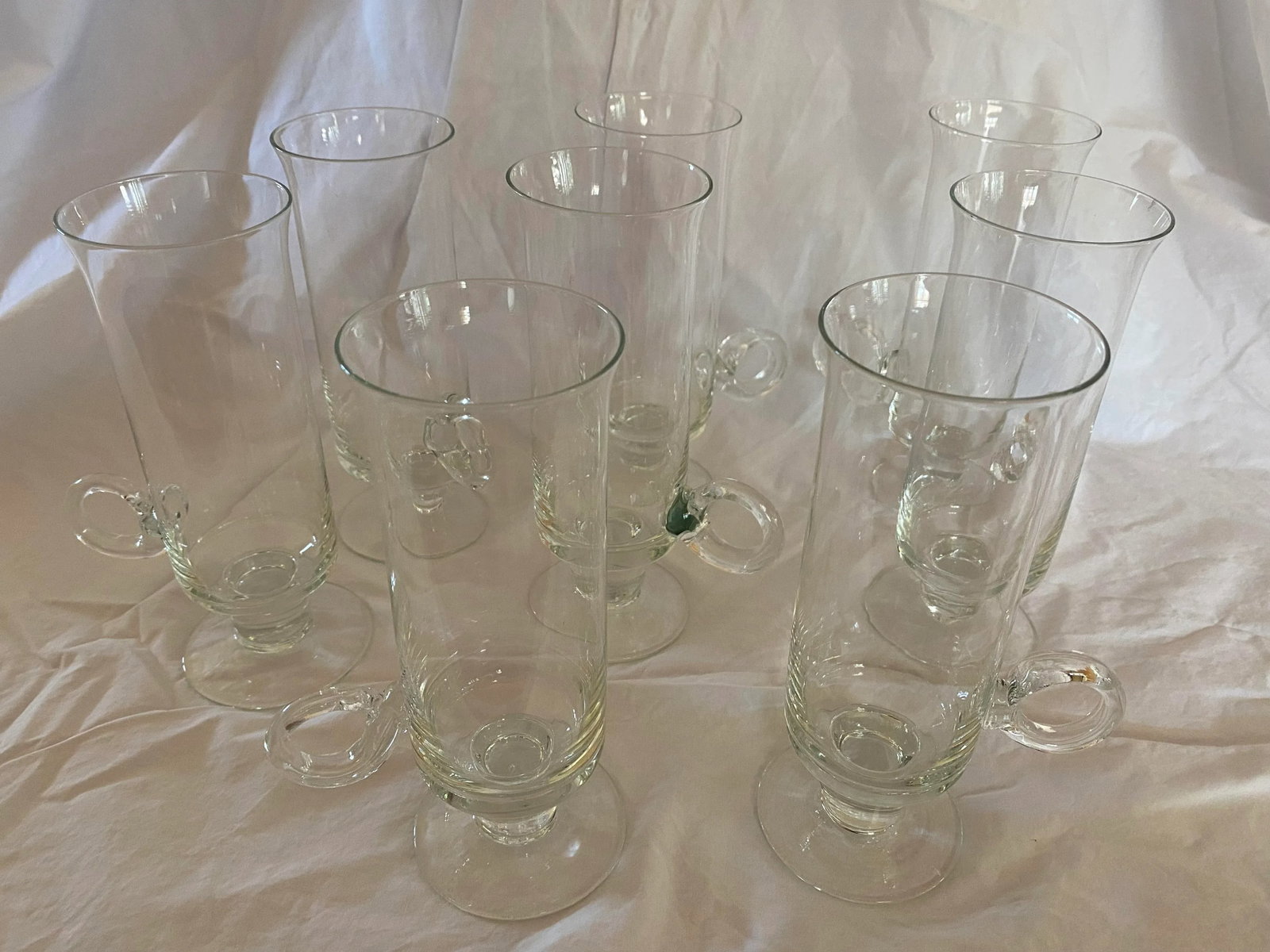 Mid-Century Modern Handled Glasses- Set of 8 - 10