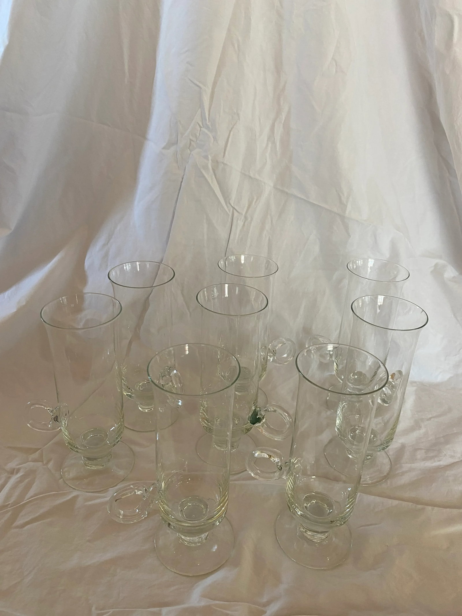 Mid-Century Modern Handled Glasses- Set of 8 - 3