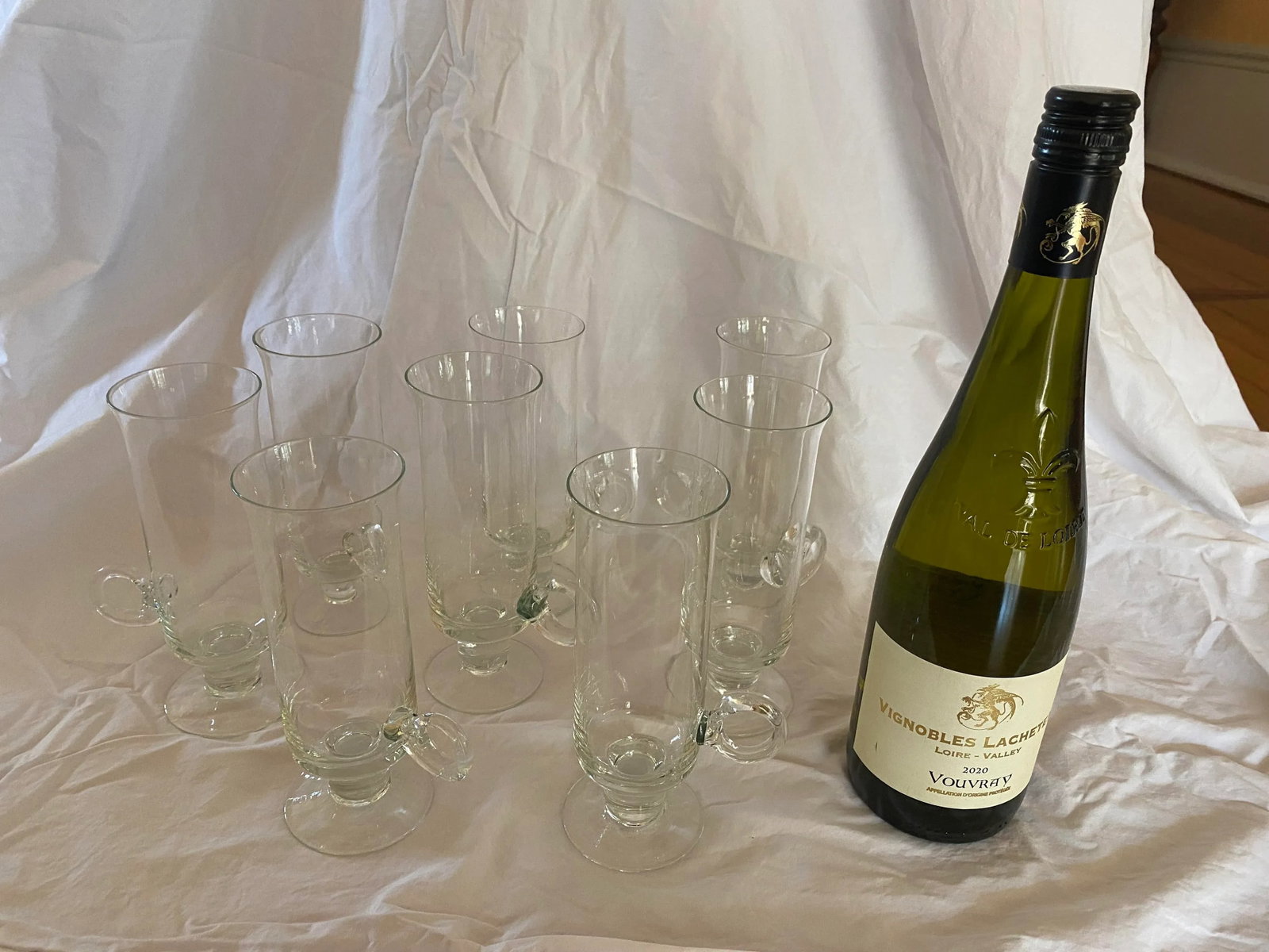 Mid-Century Modern Handled Glasses- Set of 8 - 4