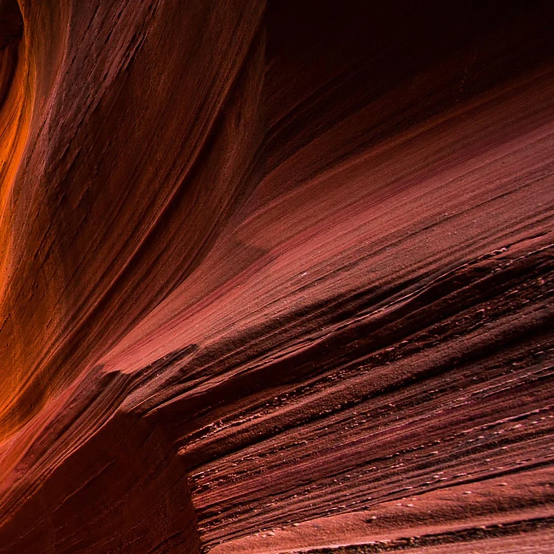 2021 "Leading Me In. Slot Canyon. Navajo Nation, Arizona" Modern Photography, Ultra Vibrant Acrylic - 3