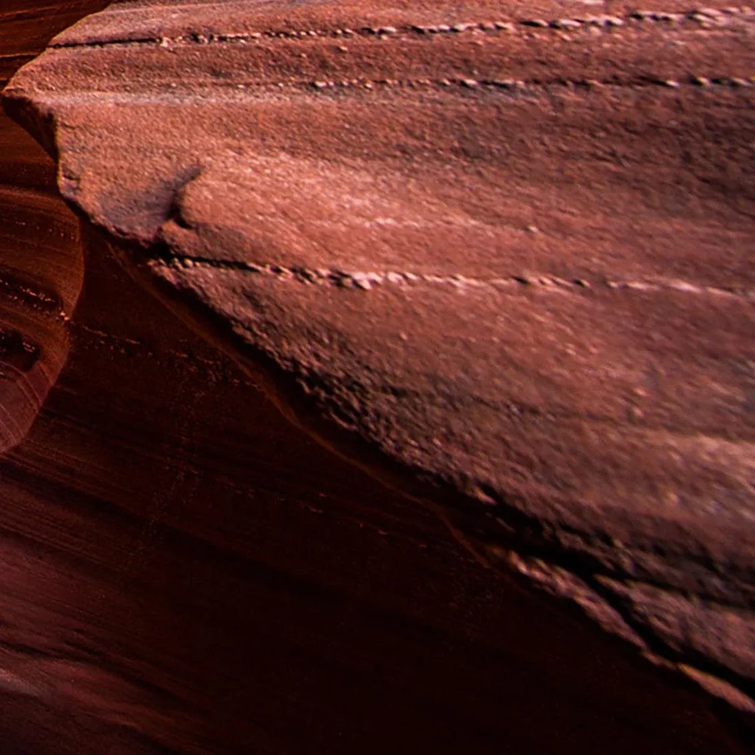 2021 "Leading Me In. Slot Canyon. Navajo Nation, Arizona" Modern Photography, Ultra Vibrant Acrylic - 6
