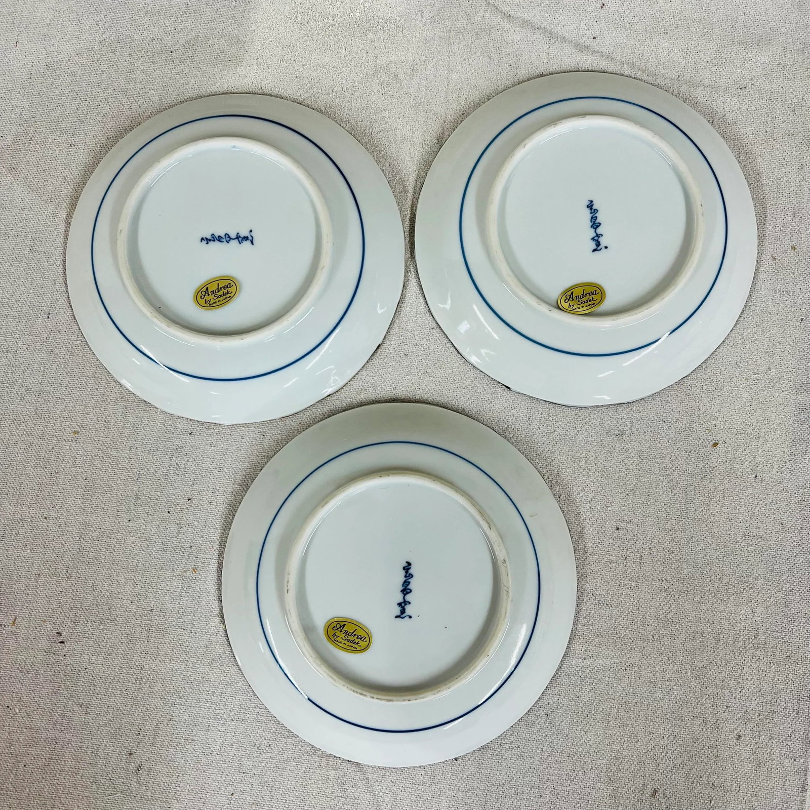 Andrea by Sadek 6.5" Chinoiserie Bamboo Pattern Decorative Bowls - Set of 3 - 2