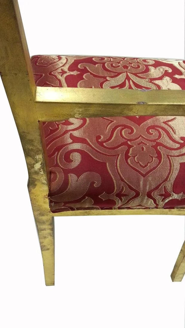 Gold Leafing Side Chair - 2