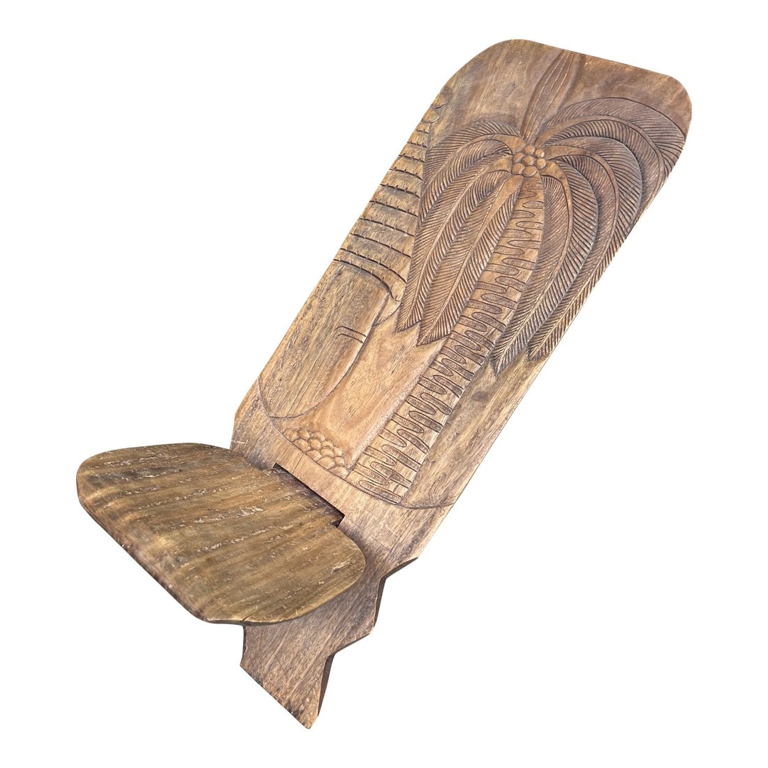1950s African Birthing Chair: Very cool, unique accent chair to add to your decor! Surprising comfortable to once be a birthing chair. Great conversation piece Condition: Alterations: Original Condition Unaltered Imperfections: