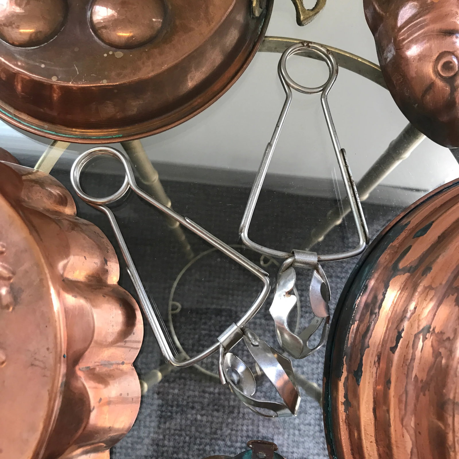 Copper Escargot Kitchen Collection - Set of 7 - 7