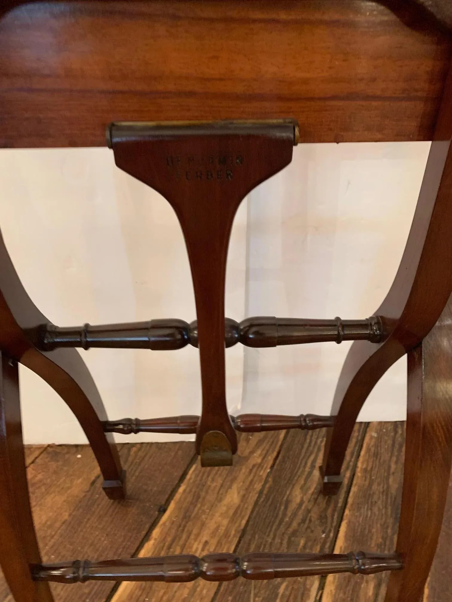Campaign Style Mahogany Side or Dining Table - 3