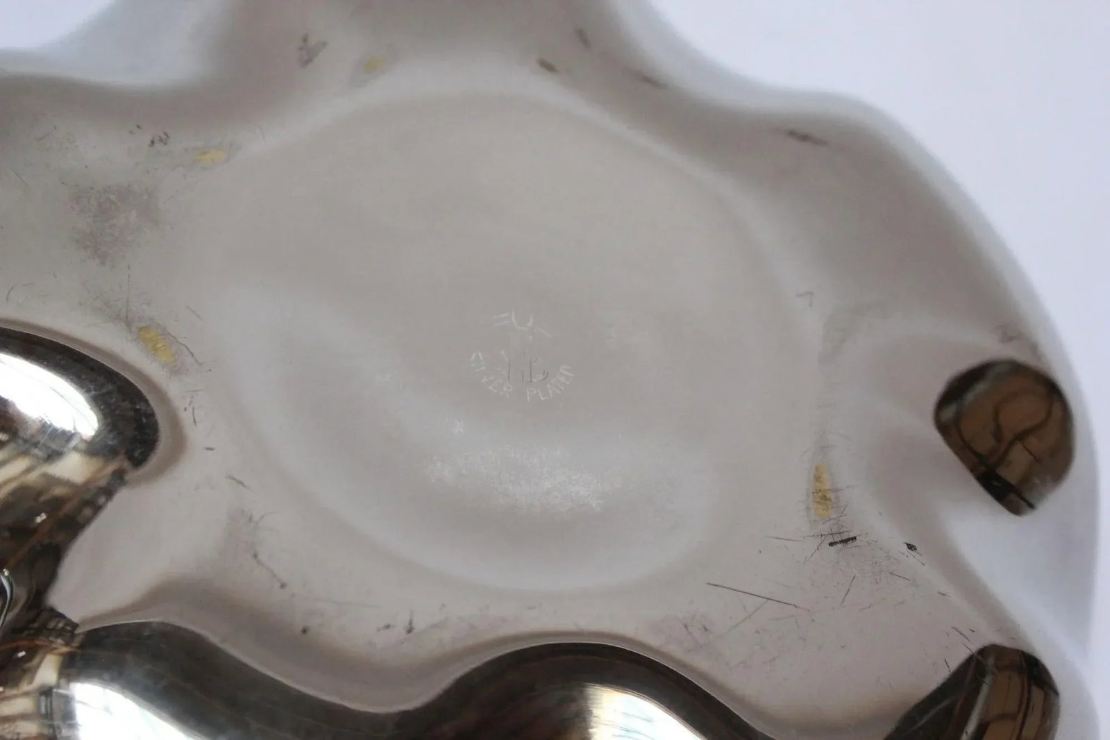 Mid-Century Italian Modern Silver-Plated "Squash" Lidded Serving / Candy Dish - 10