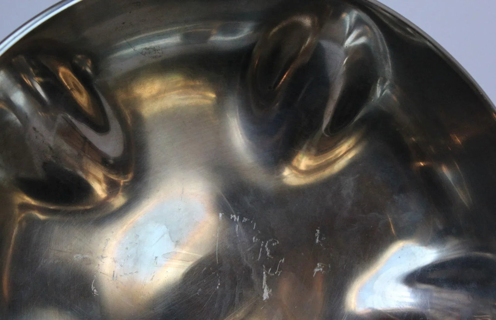 Mid-Century Italian Modern Silver-Plated "Squash" Lidded Serving / Candy Dish - 7