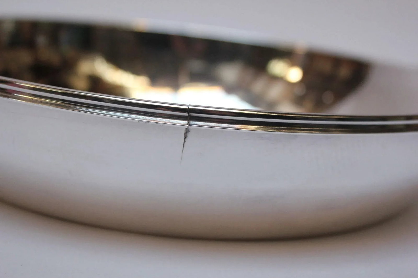Mid-Century Italian Modern Silver-Plated Round Lidded Serving / Candy Dish - 8