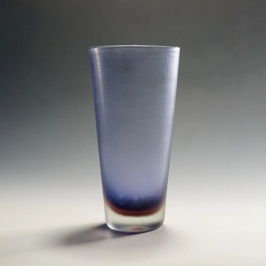 Large Venini Art Glass Vase With Inciso Decoration Paolo Venini, Murano 1956 - 2