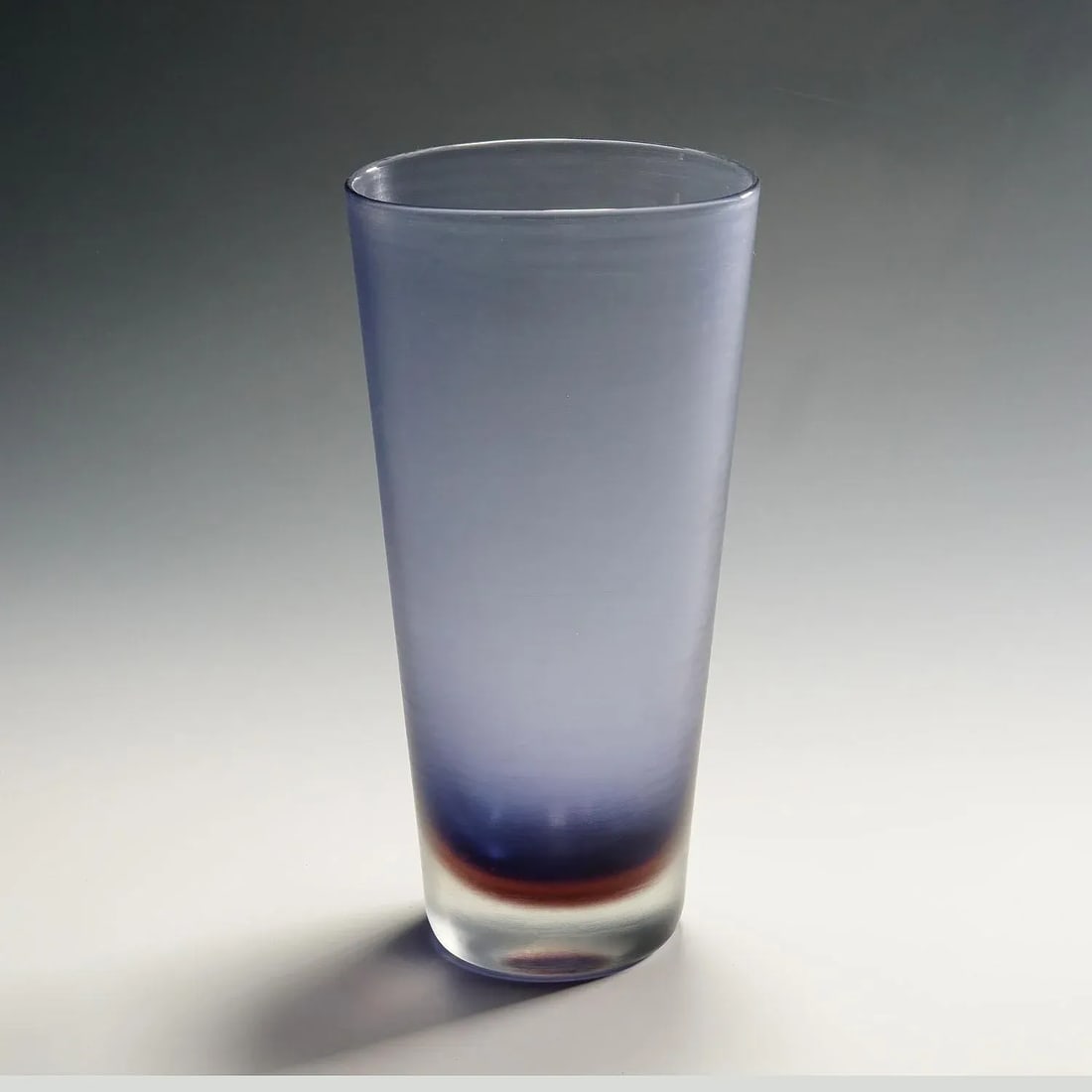 Large Venini Art Glass Vase With Inciso Decoration Paolo Venini, Murano 1956 - 7