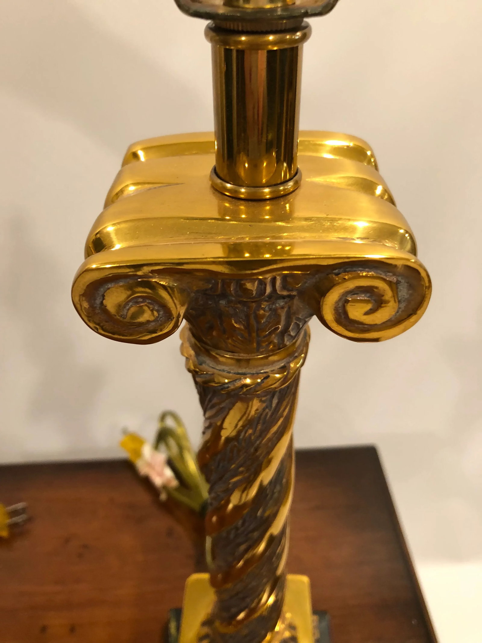 Frederick Cooper Brass Neoclassical Table Lamps -A Pair - 2