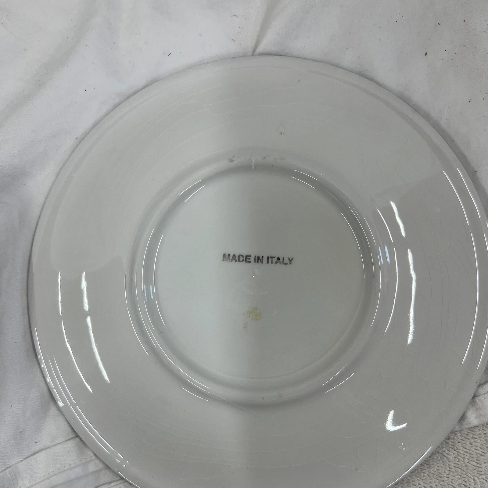 Italian Blue and White 8" Decorative Plates - Set of 3 - 6
