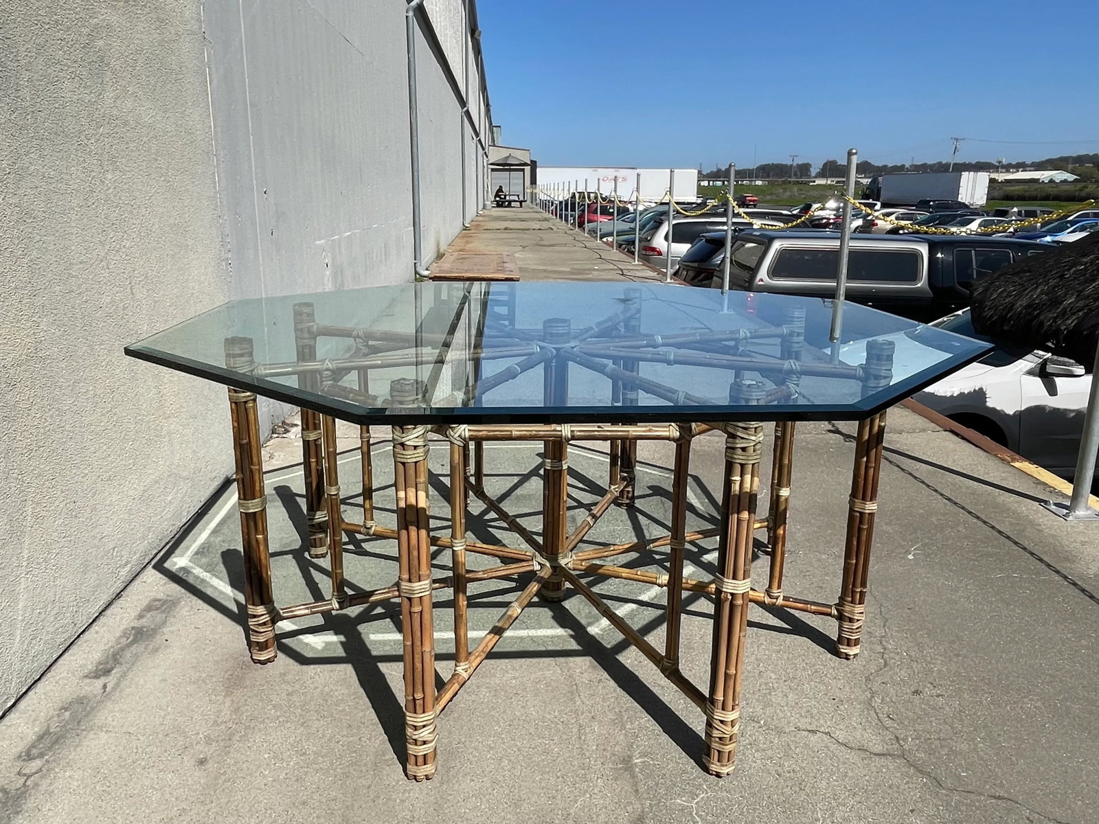 Octagonal McGuire Dining Table - 5