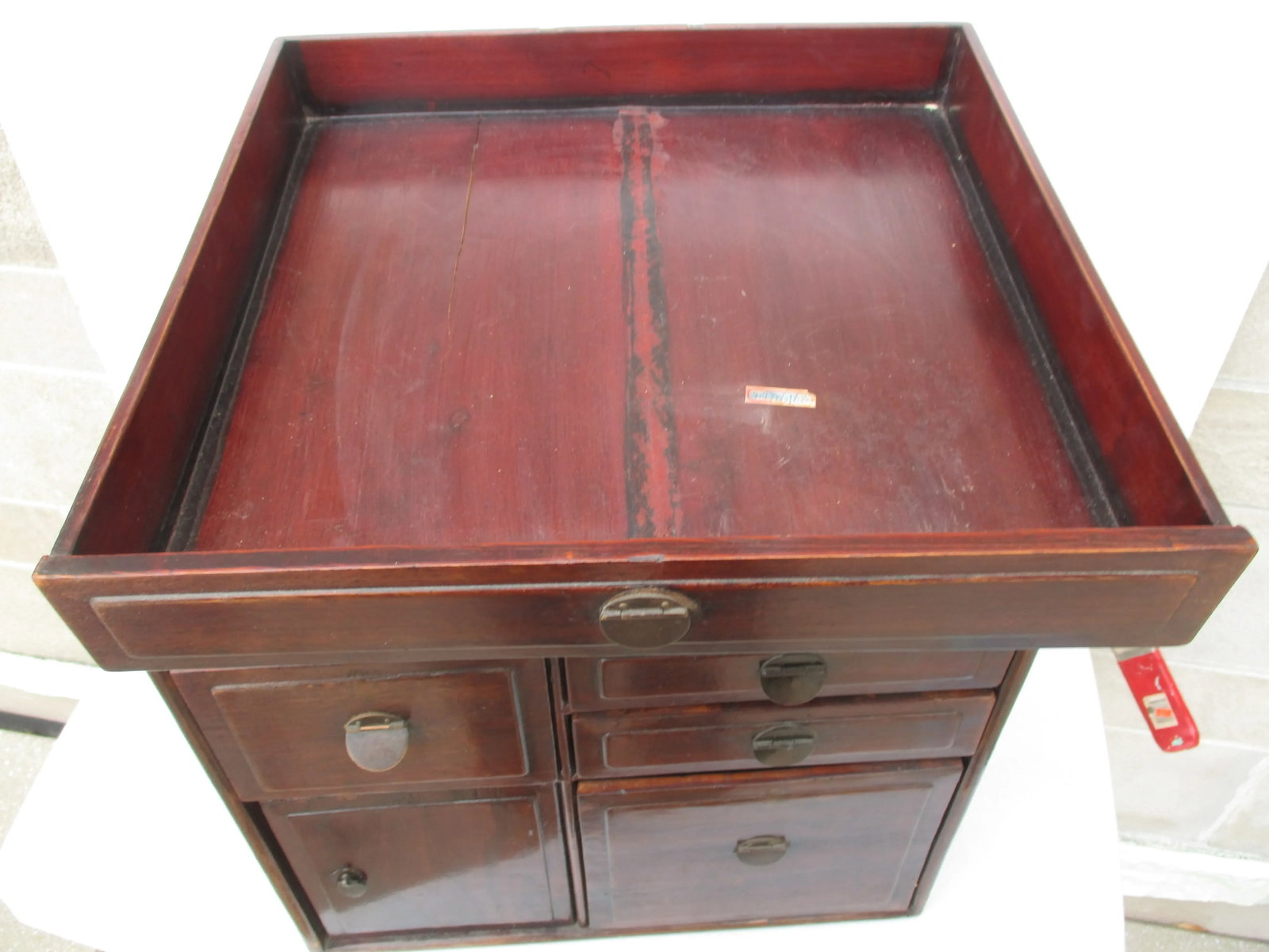Antique Chinese Table Chest - 6