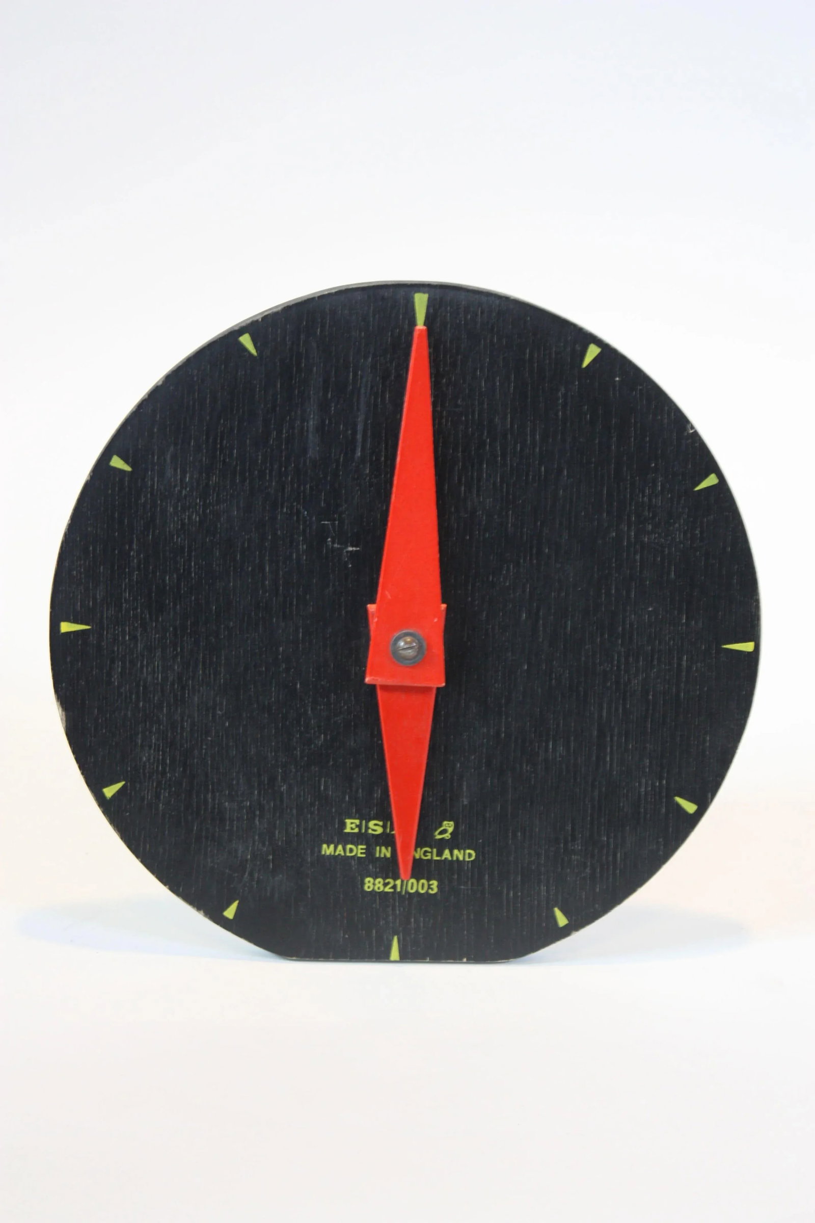 Vintage Esavian English Display Clock on Stand - 2