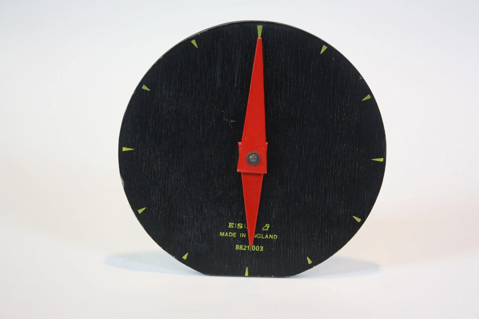 Vintage Esavian English Display Clock on Stand - 8
