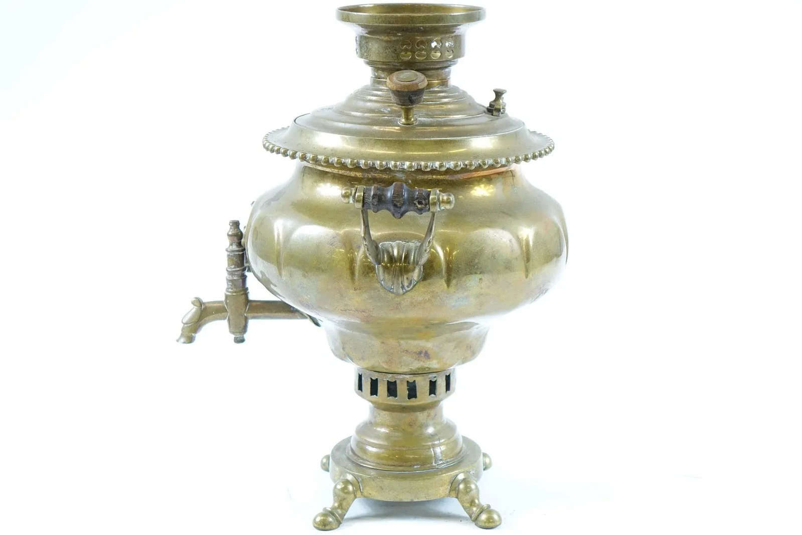 Antique Brass Samovar - 3