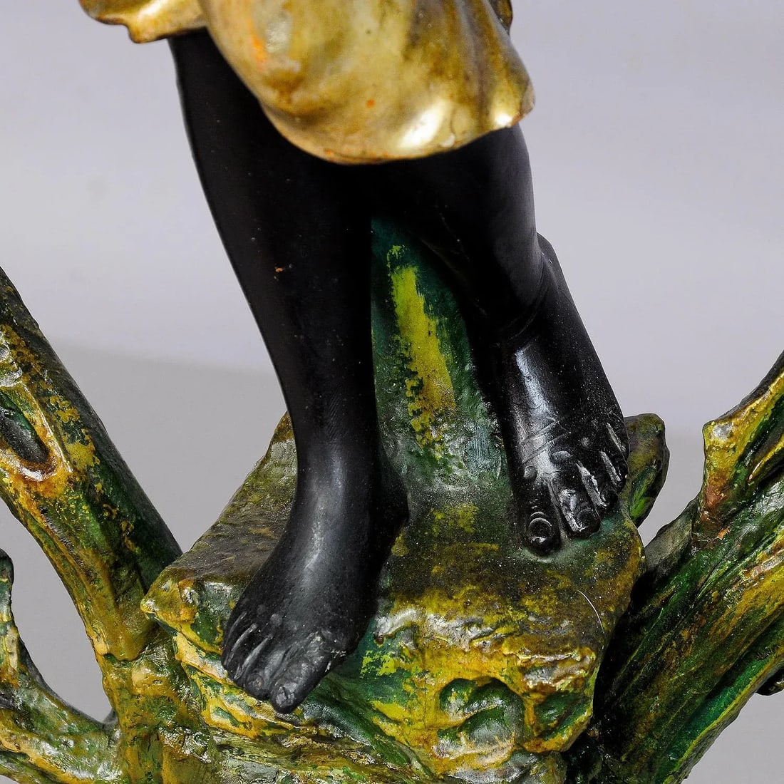 19th Century Venetian Grotto Table With Fairy Tale Elf - 11