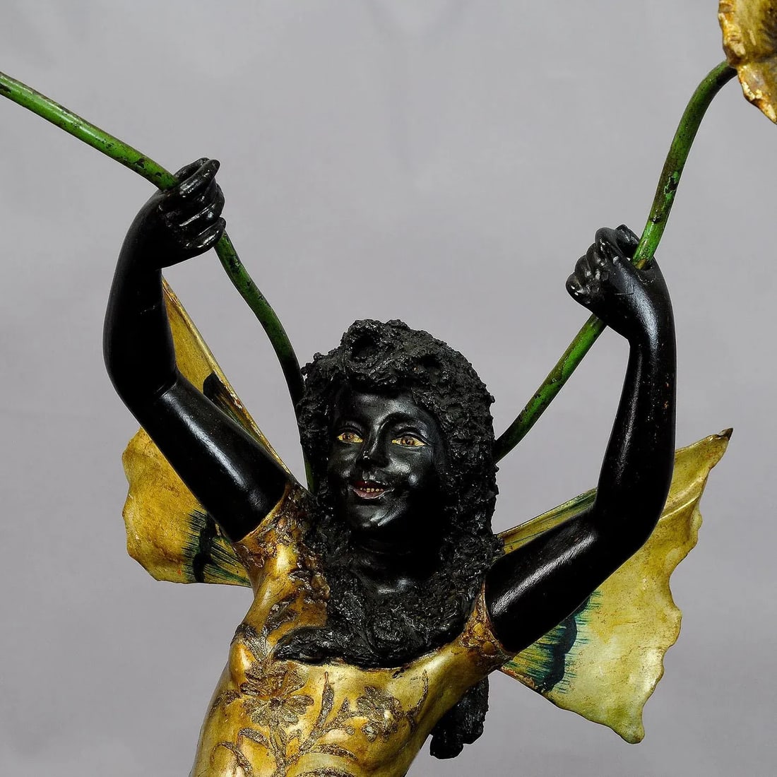 19th Century Venetian Grotto Table With Fairy Tale Elf - 4