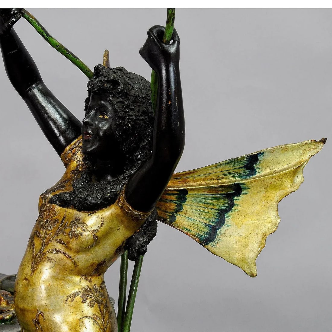 19th Century Venetian Grotto Table With Fairy Tale Elf - 9