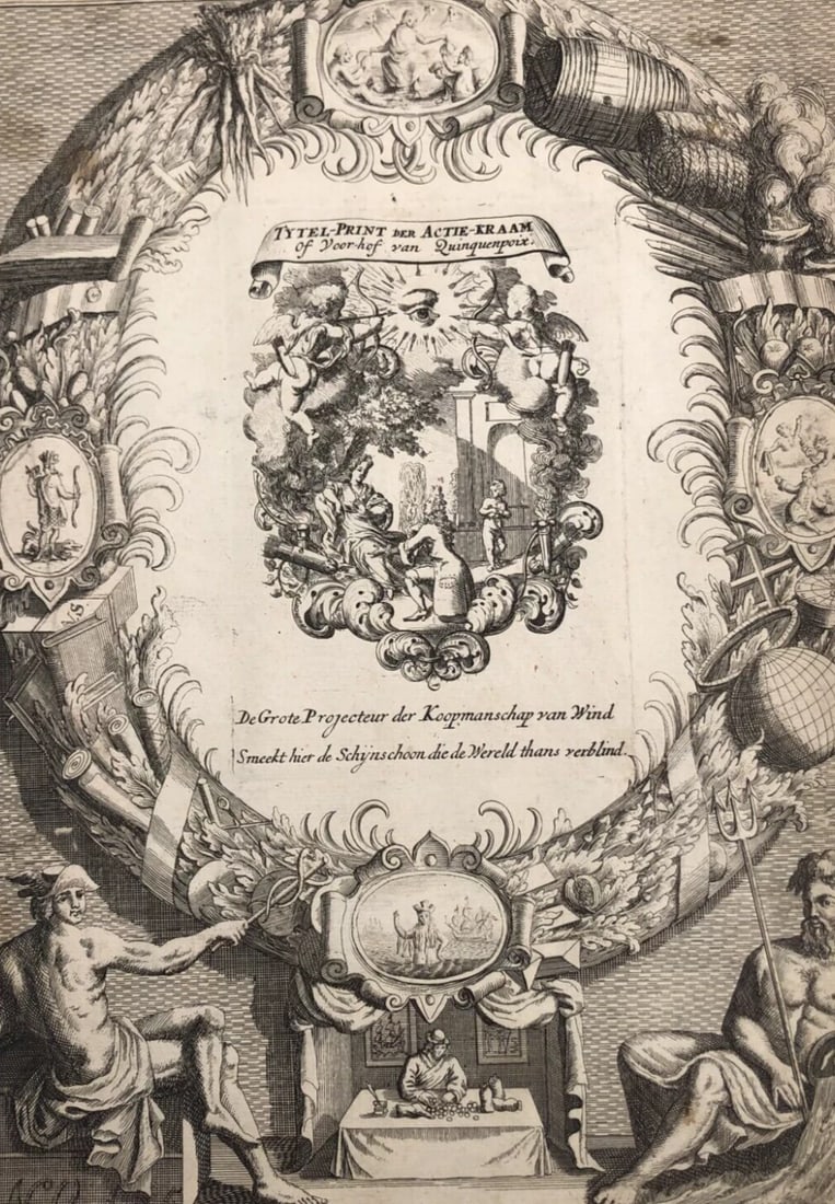 Antique Original Etching Pieter VAN DEN BERGE (1659-1737) (1 of 8)