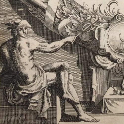 Antique Original Etching Pieter VAN DEN BERGE (1659-1737) - 3