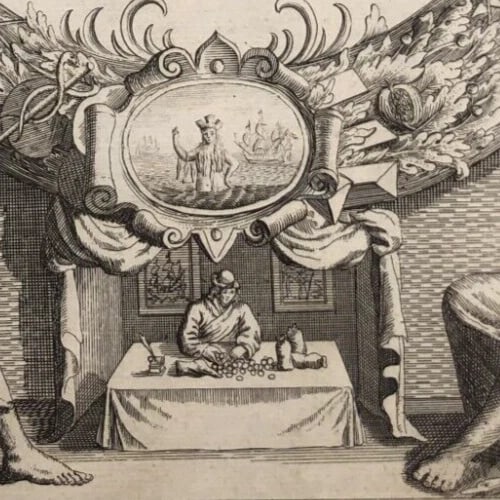 Antique Original Etching Pieter VAN DEN BERGE (1659-1737) - 5