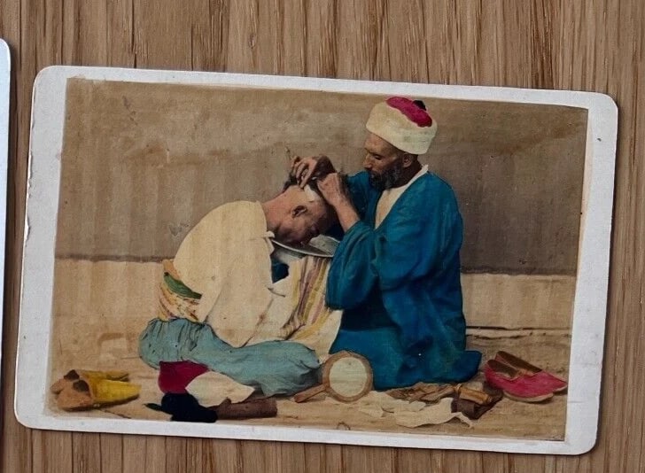 CDV Photograph Orientalist Portrait, Man c.1870 x7 - 4