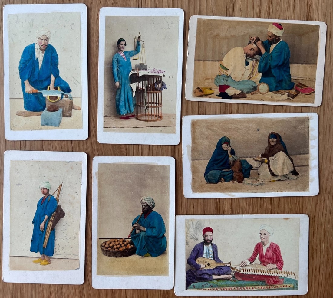 CDV Photograph Orientalist Portrait, Man c.1870 x7 - 7