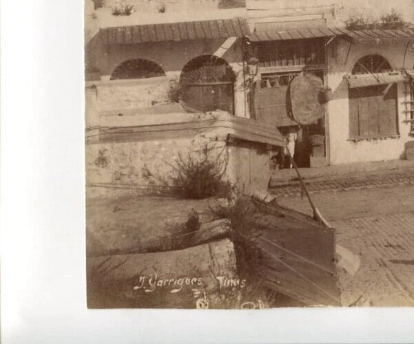 Vintage Photographs Africa, Orientalism, Tunis, Place Bab-Souika - 5