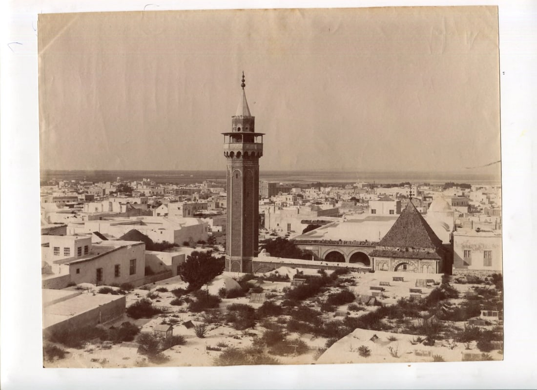 Vintage Photographs Africa, Orientalism, Cityview - 5