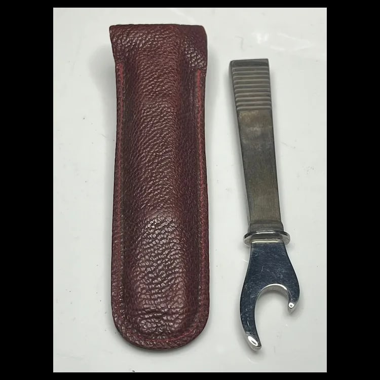 Vintage Sterling Silver Denmark Bottle Opener - 4