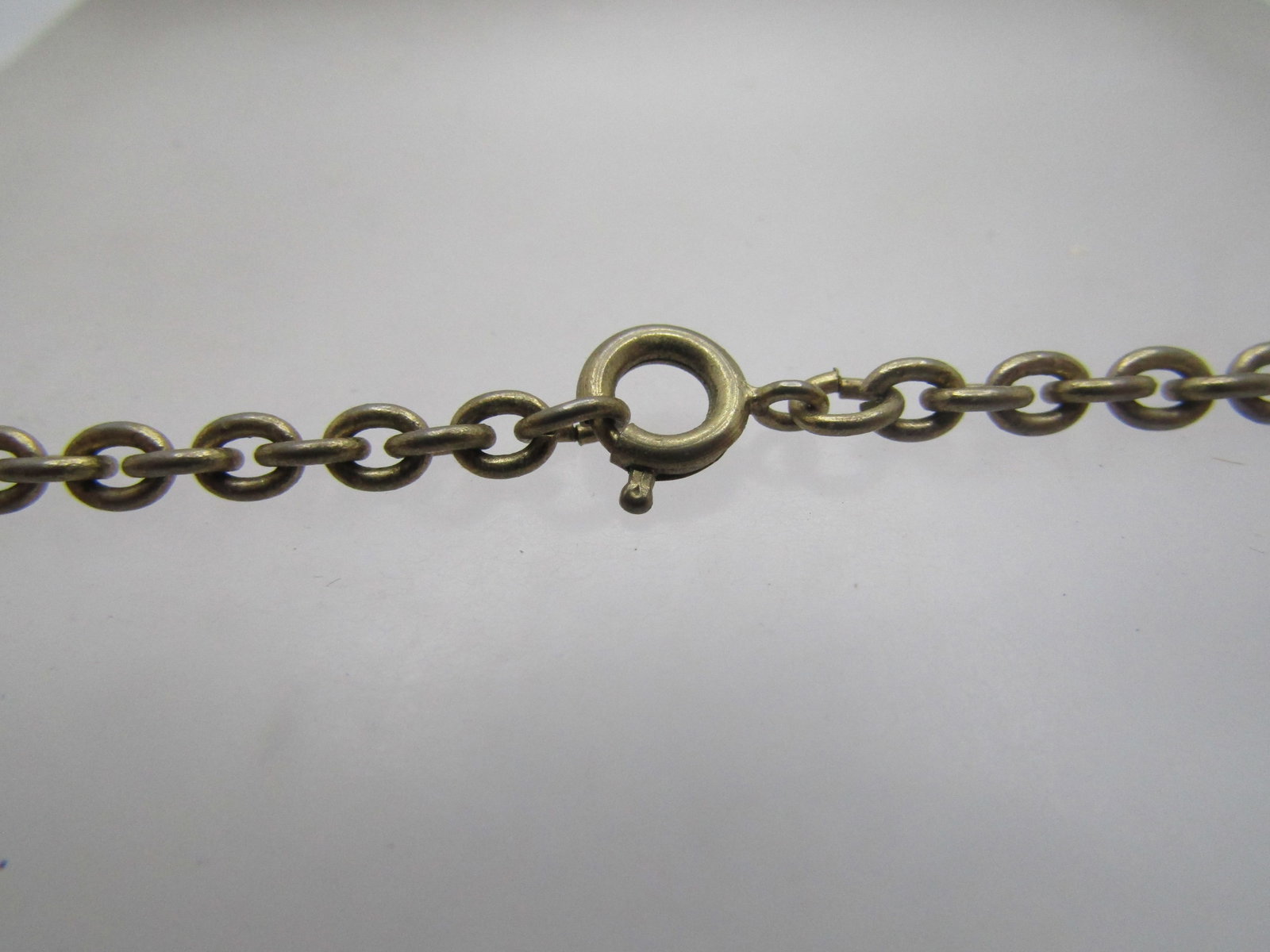 Vintage Enameled Cross Necklace, 28", 1960's-1970's, Gold Tone - 6