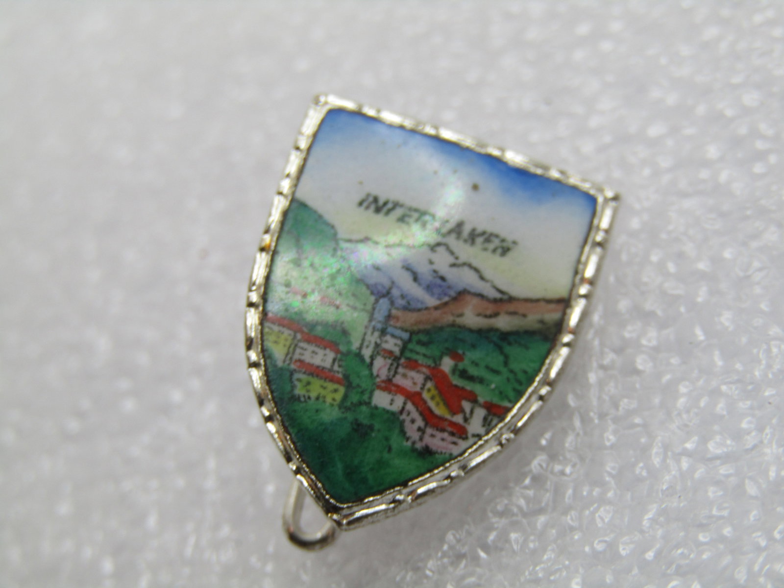 Vintage Interlaken Swiss Souvenir/Collector Brooch, Scenic, 1950's-1960's - 5